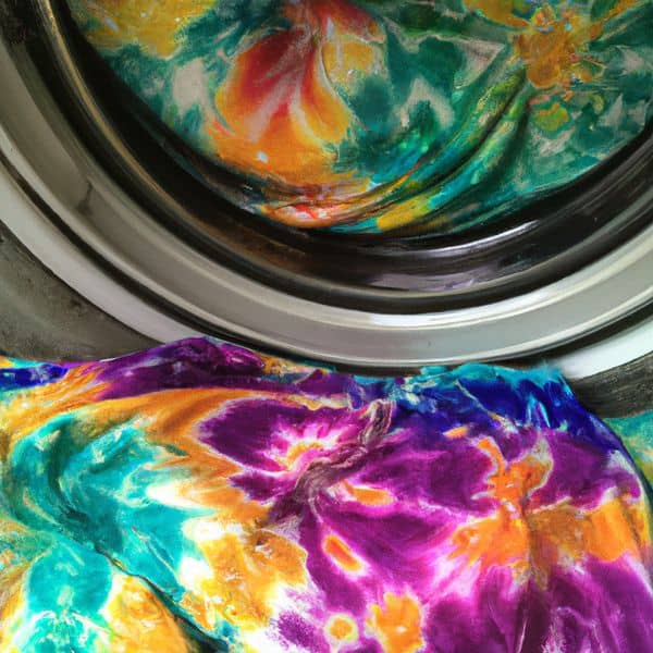 Can you wash tie-dye with regular laundry