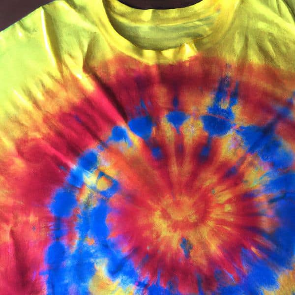 How to tie dye polyester step by step guide