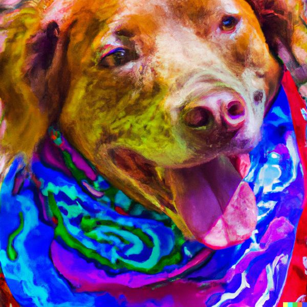 can you use tie dye on dogs