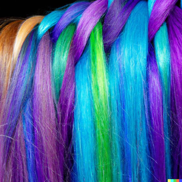 can you use tie dye to dye your hair