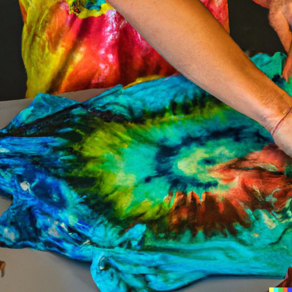 difference between tie dye and printing