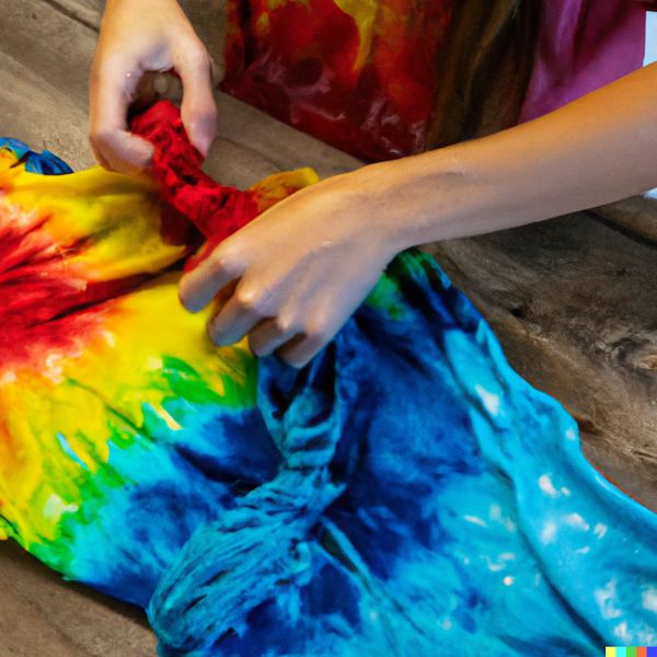 what do you need to tie dye with food coloring