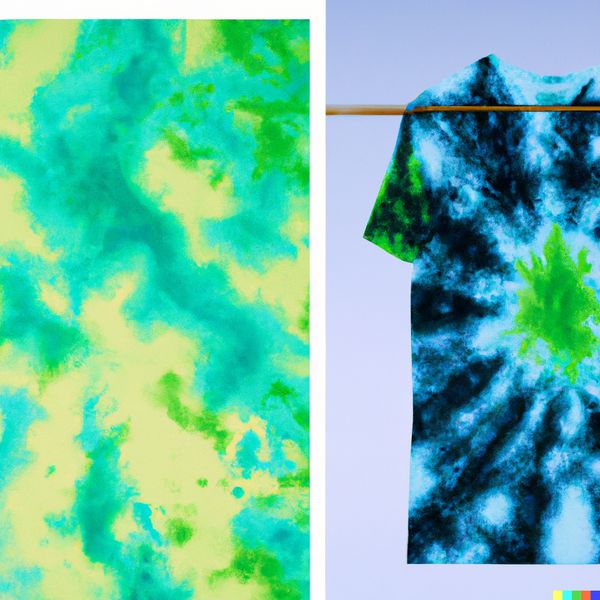 difference between tie dye and batik